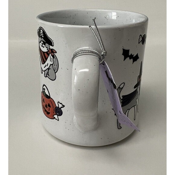 Halloween Dogs Wearing Costumes Stoneware Mug Clementine New - Picture 2 of 7